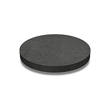 Tegel Rond 100 100x100x7 carbon