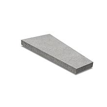 Trapezium 120x60/30x8 grijs