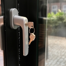Zijsluiting set antraciet