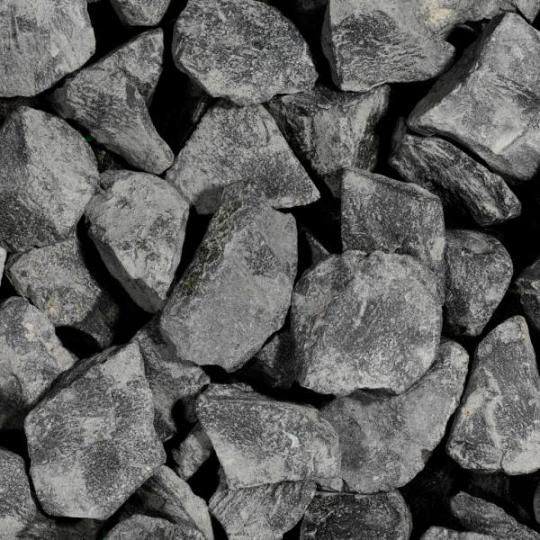 Basalt brokjes zwart 32-56 mm Mini Big Bag (Ruime maatafwijkingen kunnen voorkomen)